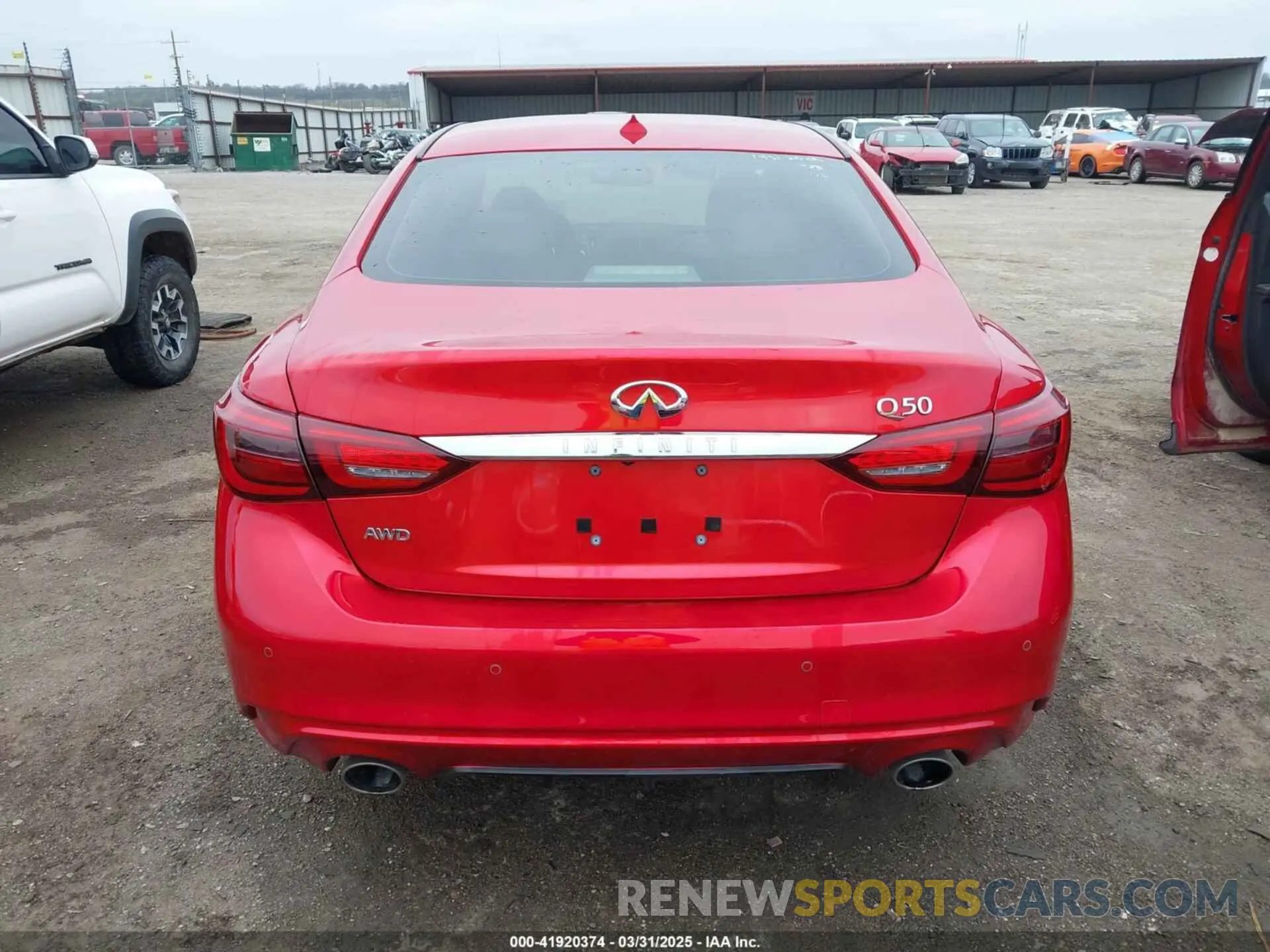 15 Photograph of a damaged car JN1EV7BRXPM543616 INFINITI Q50 2023
