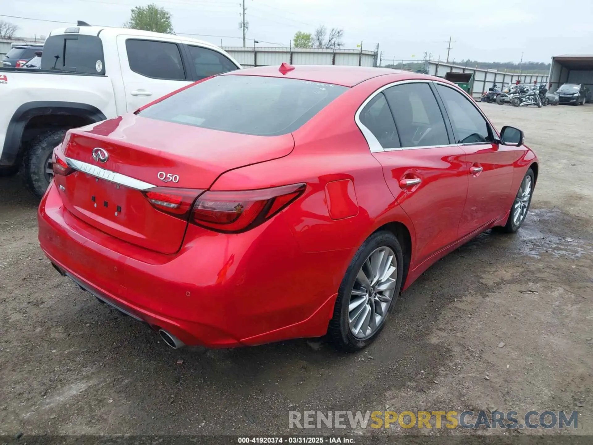 4 Photograph of a damaged car JN1EV7BRXPM543616 INFINITI Q50 2023