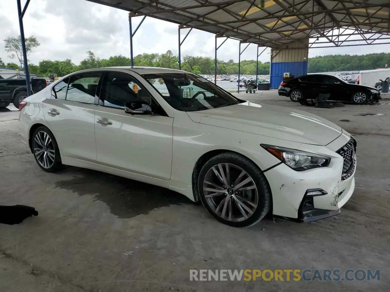 4 Photograph of a damaged car JN1EV7CP4PM510947 INFINITI Q50 2023