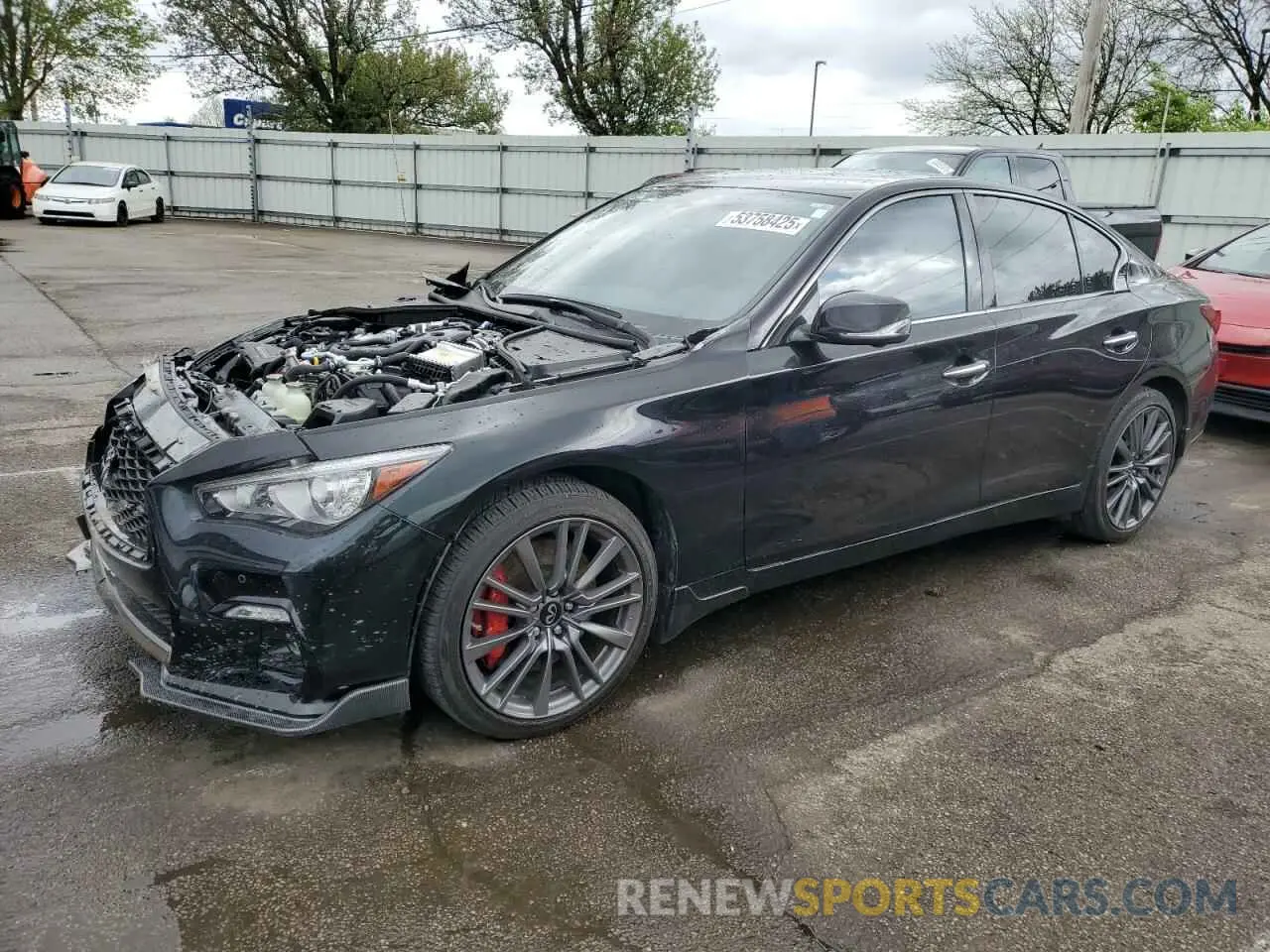 1 Photograph of a damaged car JN1FV7DR0PM590252 INFINITI Q50 2023