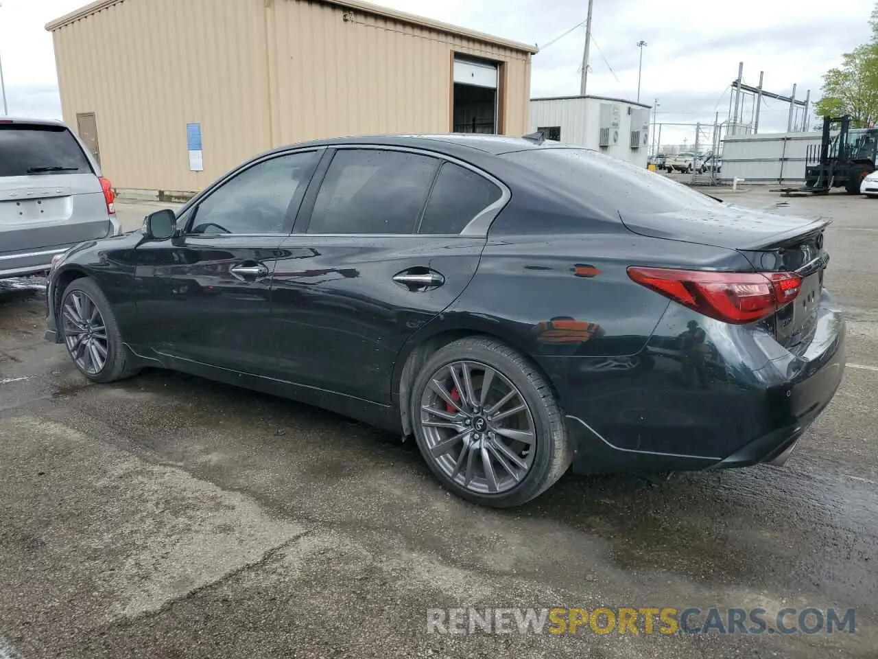 2 Photograph of a damaged car JN1FV7DR0PM590252 INFINITI Q50 2023