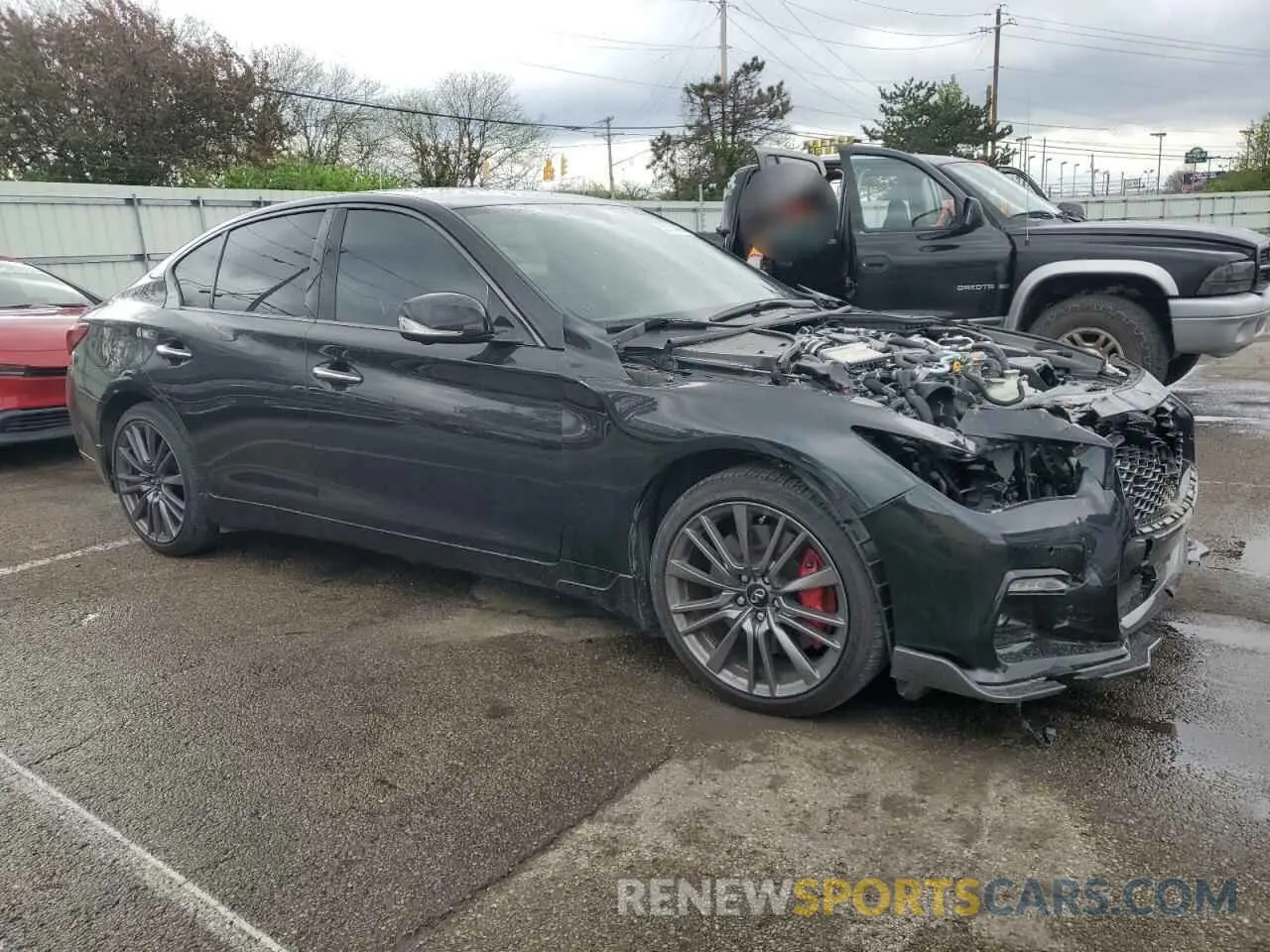 4 Photograph of a damaged car JN1FV7DR0PM590252 INFINITI Q50 2023