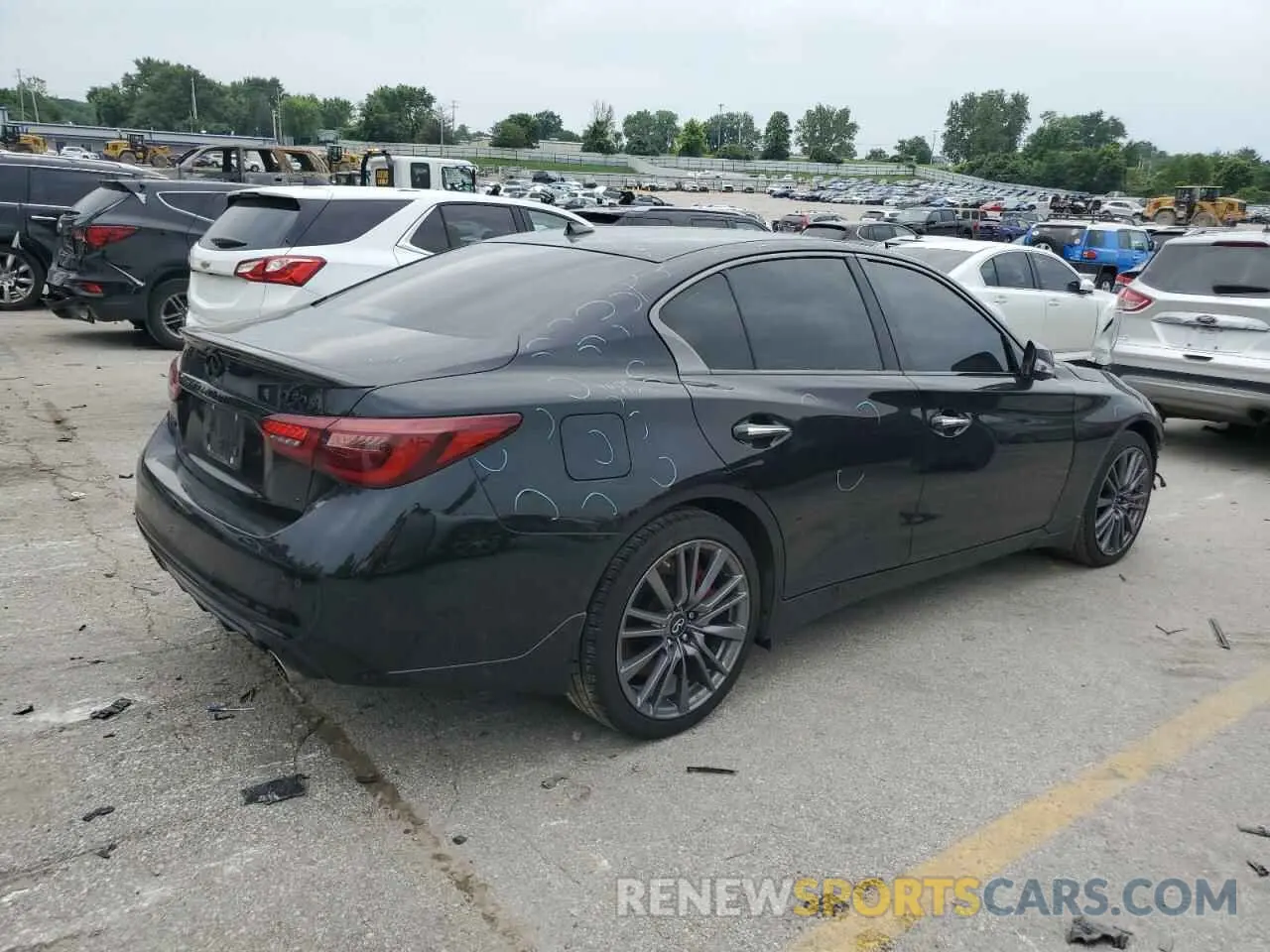 3 Photograph of a damaged car JN1FV7DR1PM590213 INFINITI Q50 2023