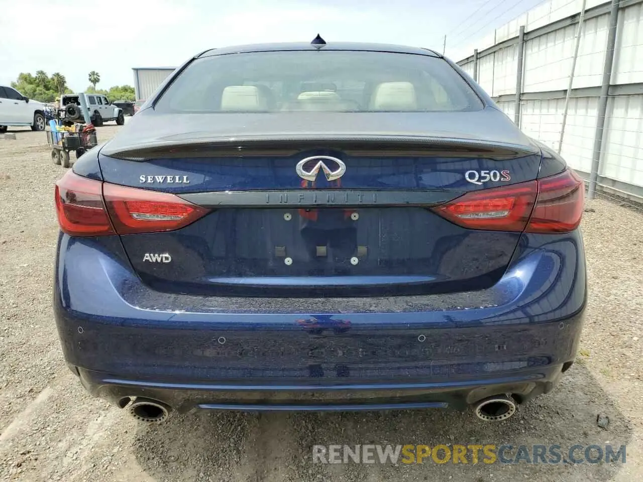 6 Photograph of a damaged car JN1FV7DR4PM590769 INFINITI Q50 2023