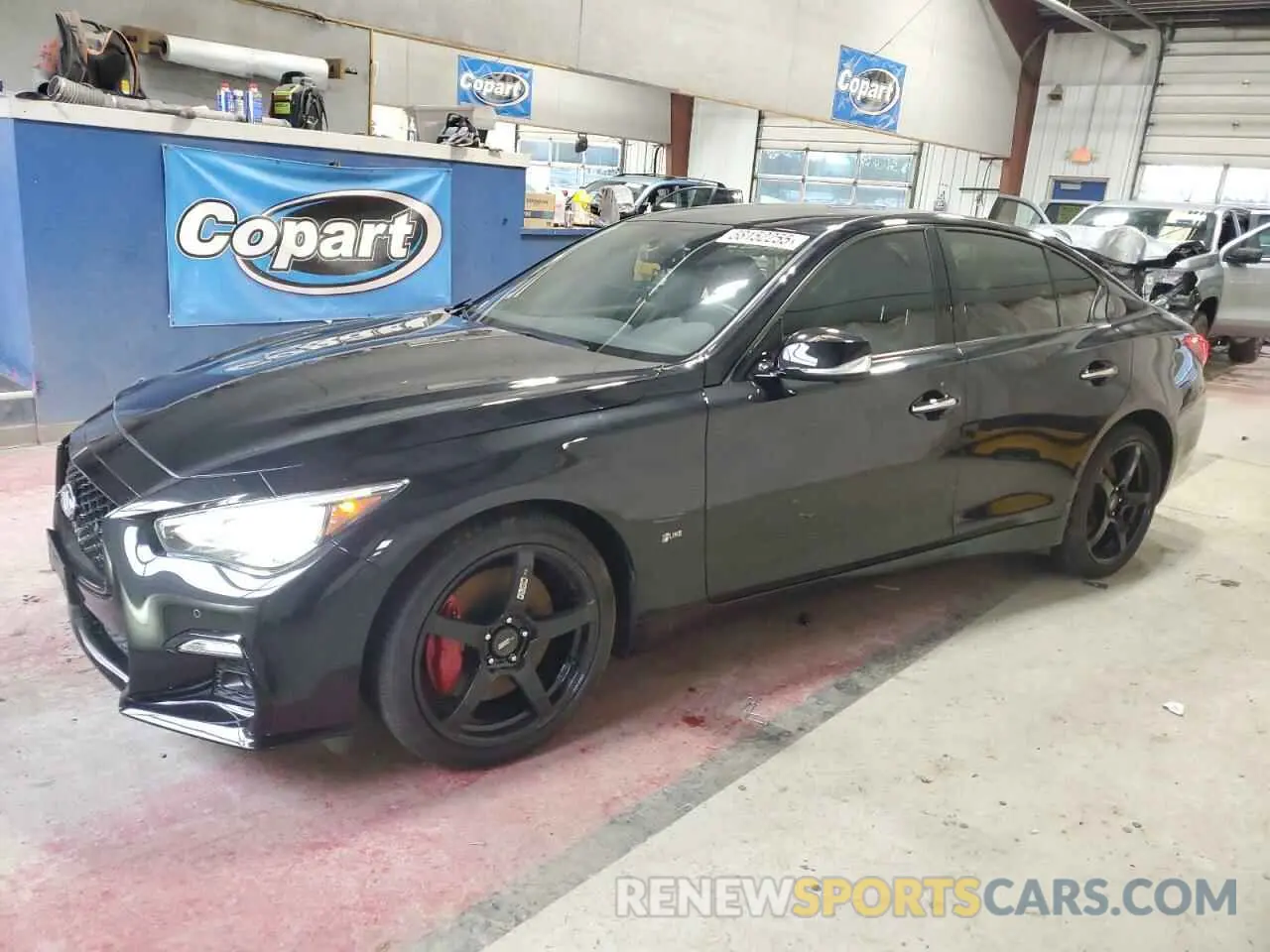 1 Photograph of a damaged car JN1FV7DR5PM590098 INFINITI Q50 2023