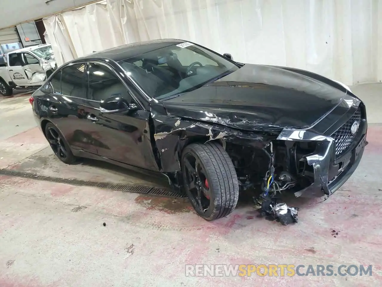 4 Photograph of a damaged car JN1FV7DR5PM590098 INFINITI Q50 2023