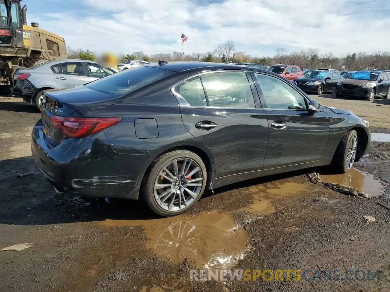 3 Photograph of a damaged car JN1FV7DR5PM590876 INFINITI Q50 2023