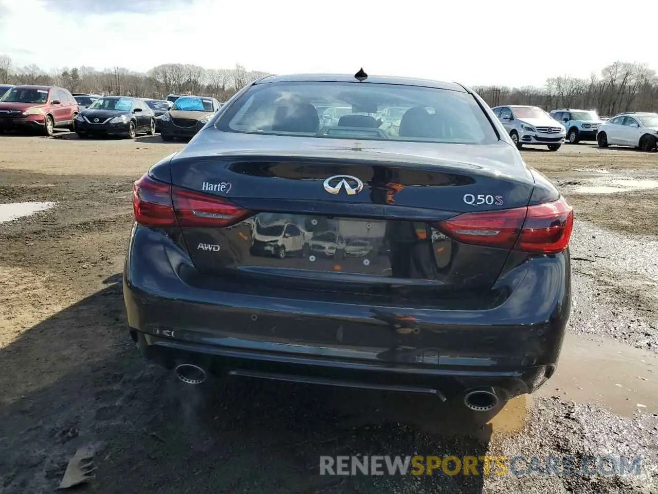 6 Photograph of a damaged car JN1FV7DR5PM590876 INFINITI Q50 2023