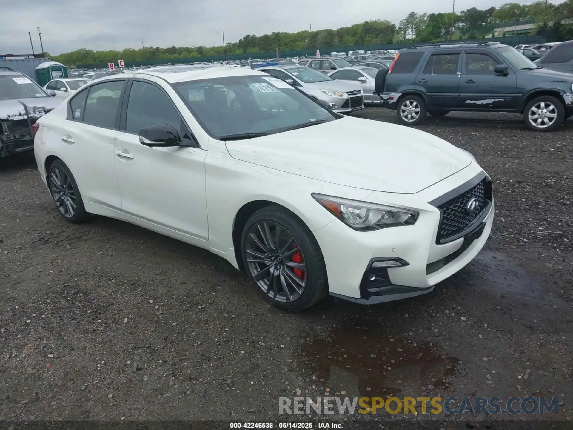 1 Photograph of a damaged car JN1FV7DR8PM590919 INFINITI Q50 2023
