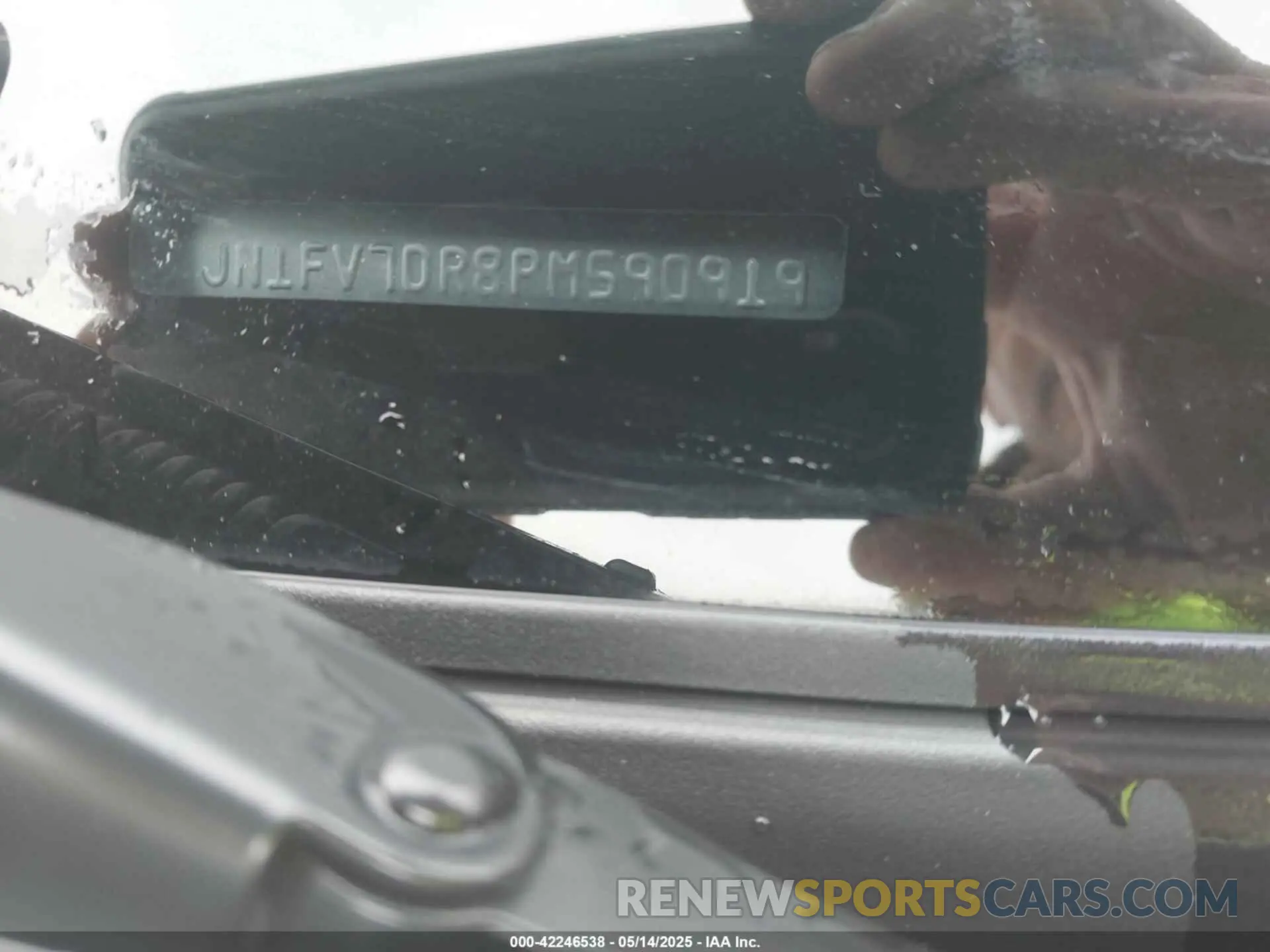 17 Photograph of a damaged car JN1FV7DR8PM590919 INFINITI Q50 2023