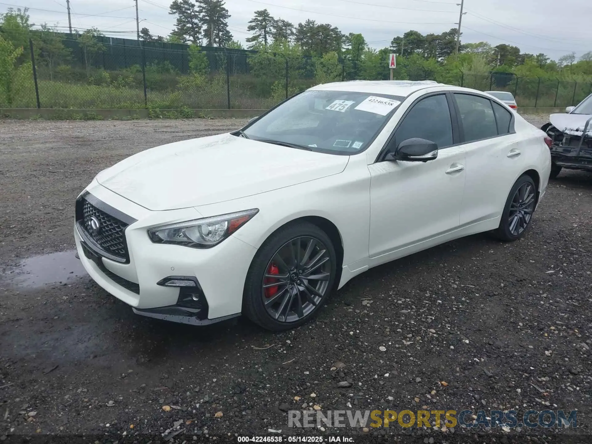 2 Photograph of a damaged car JN1FV7DR8PM590919 INFINITI Q50 2023