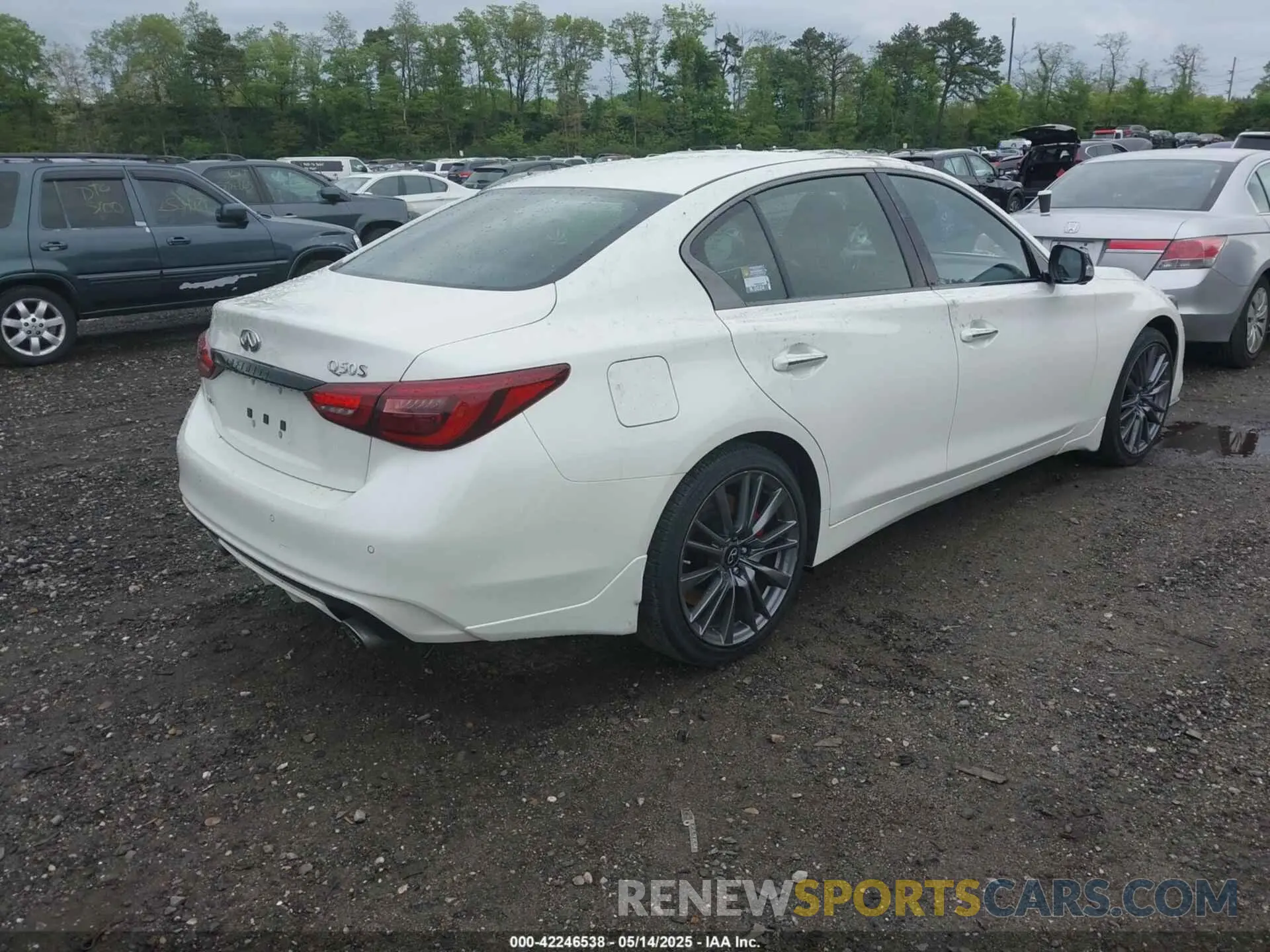 4 Photograph of a damaged car JN1FV7DR8PM590919 INFINITI Q50 2023