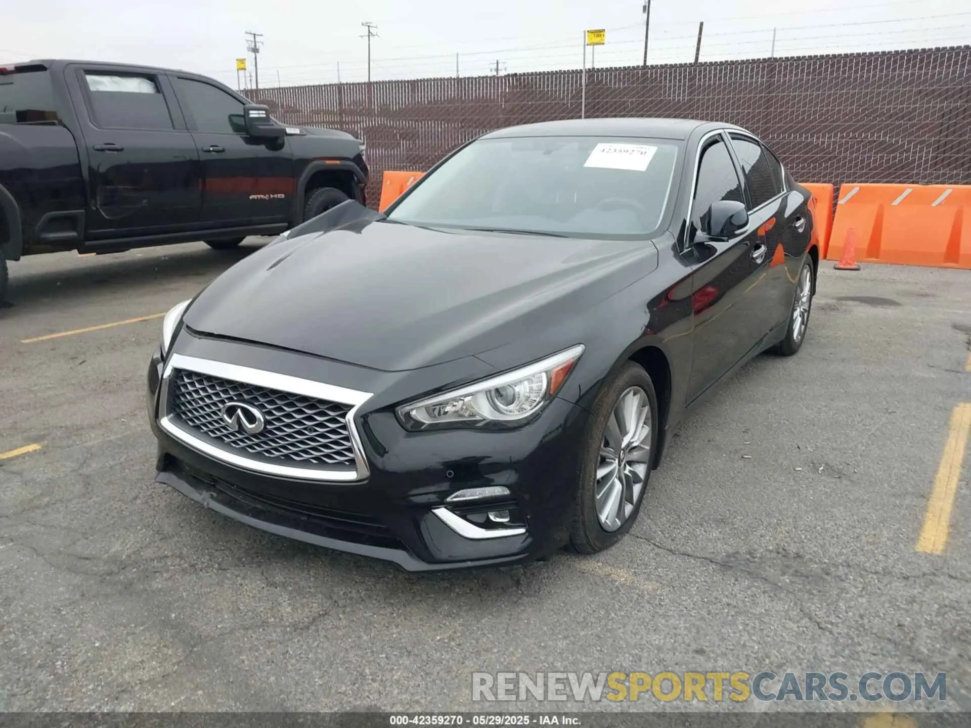 2 Photograph of a damaged car JN1EV7BP0RM601539 INFINITI Q50 2024