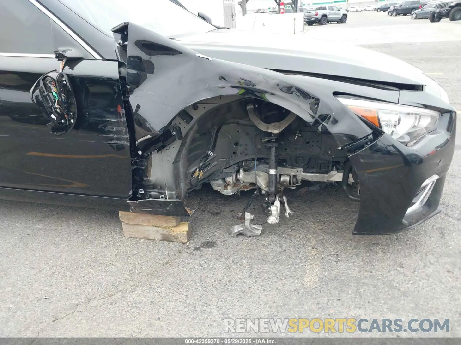 6 Photograph of a damaged car JN1EV7BP0RM601539 INFINITI Q50 2024