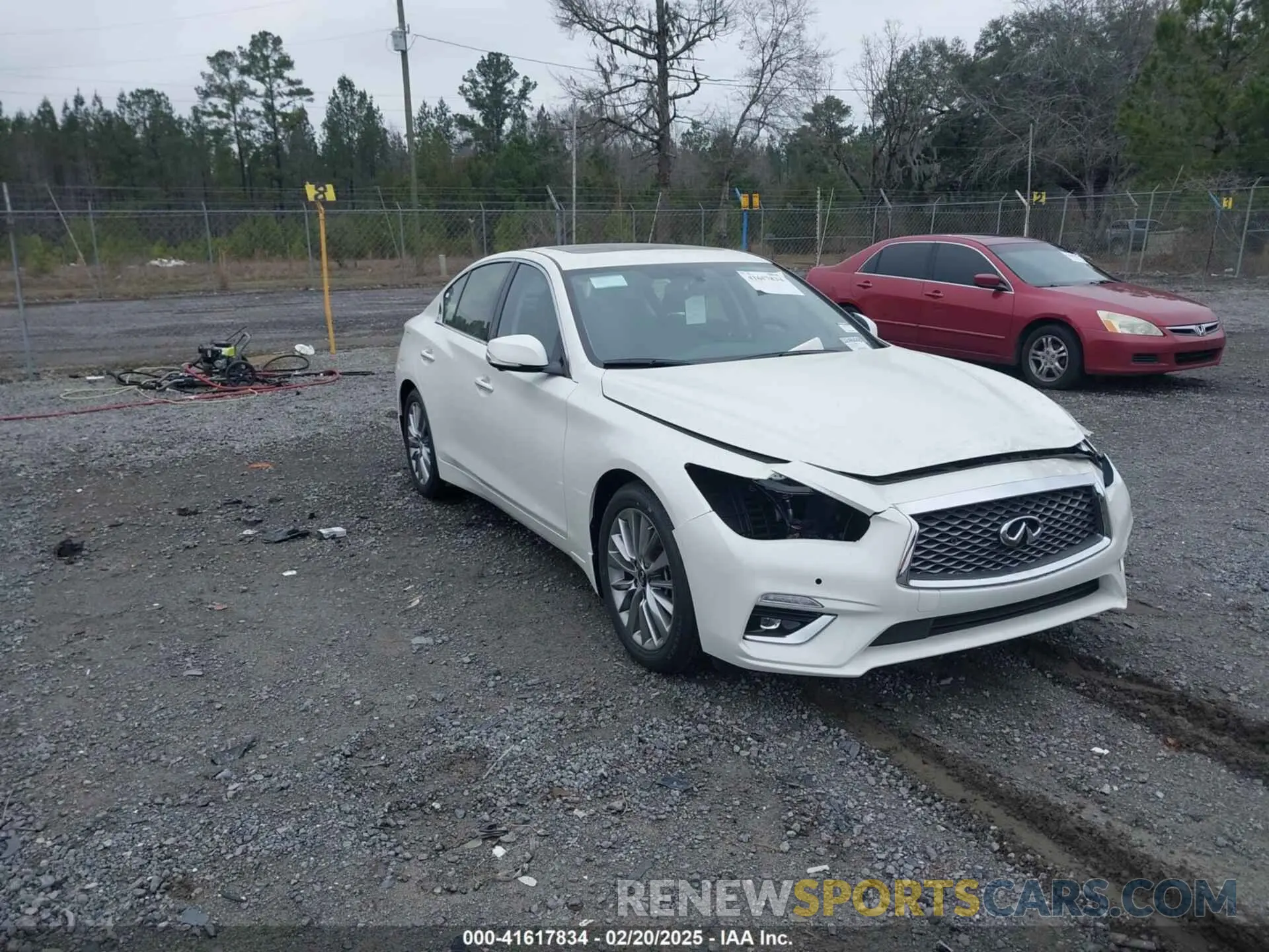 1 Photograph of a damaged car JN1EV7BP1RM600612 INFINITI Q50 2024