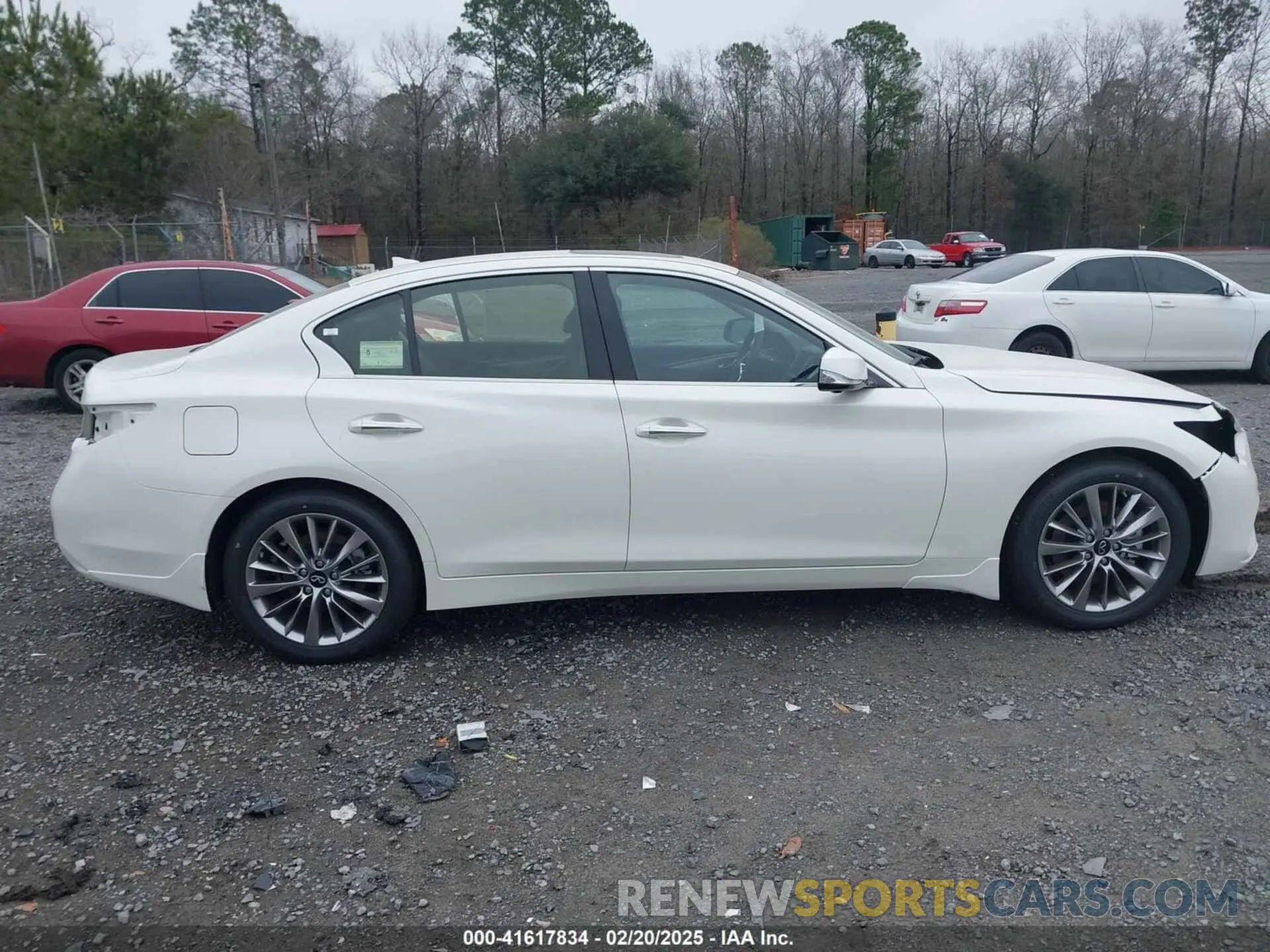 14 Photograph of a damaged car JN1EV7BP1RM600612 INFINITI Q50 2024