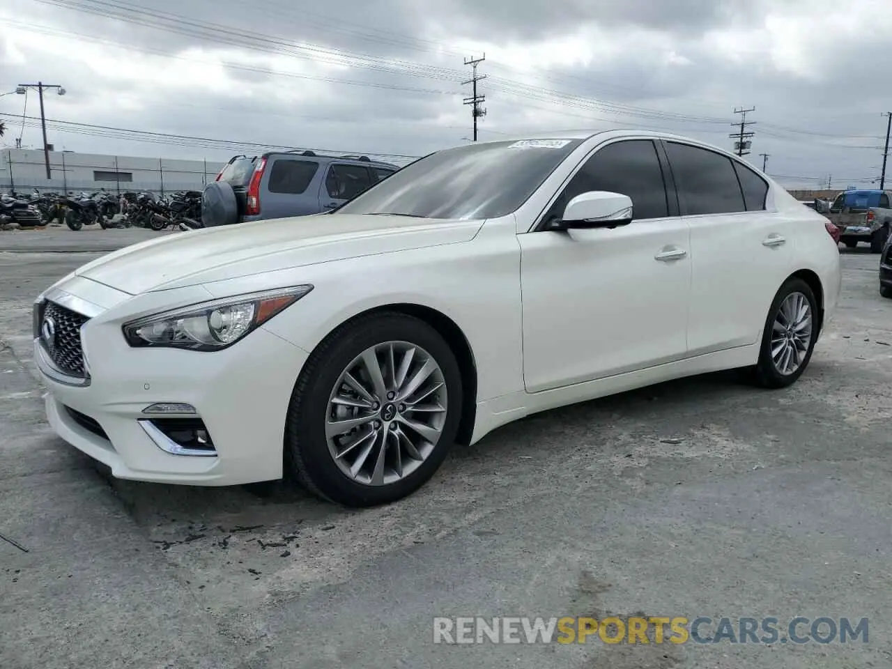 1 Photograph of a damaged car JN1EV7BP3RM600692 INFINITI Q50 2024