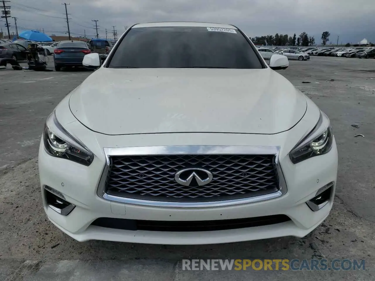 5 Photograph of a damaged car JN1EV7BP3RM600692 INFINITI Q50 2024