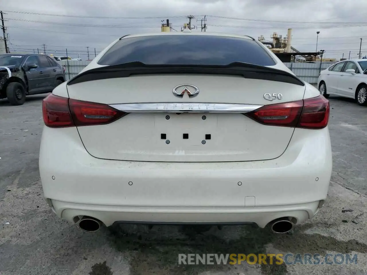 6 Photograph of a damaged car JN1EV7BP3RM600692 INFINITI Q50 2024