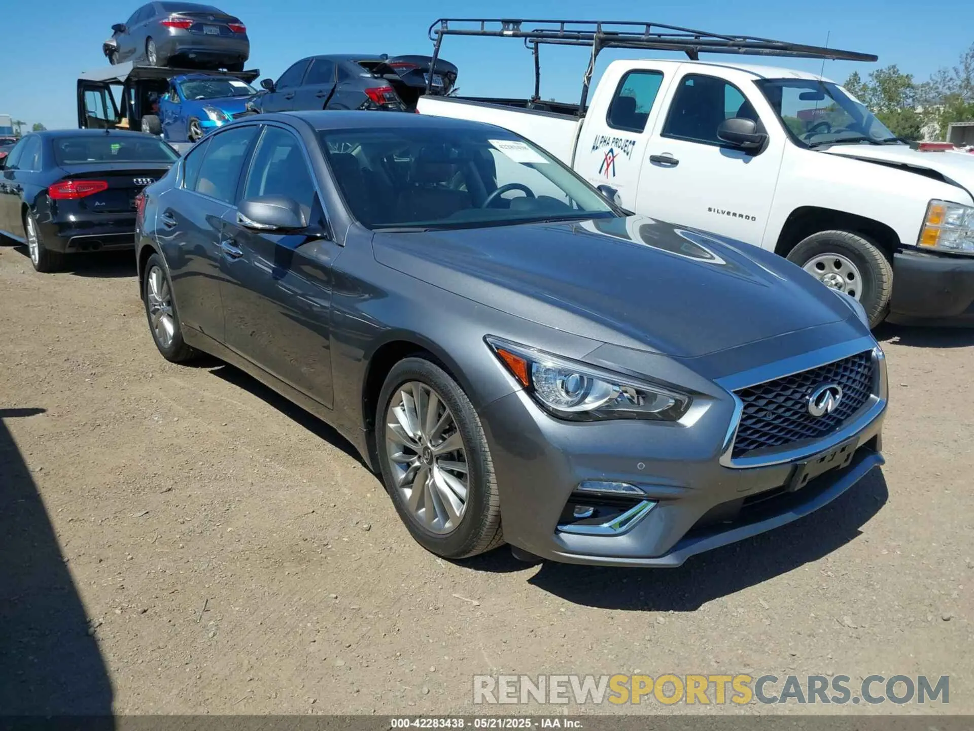 1 Photograph of a damaged car JN1EV7BP3RM601616 INFINITI Q50 2024