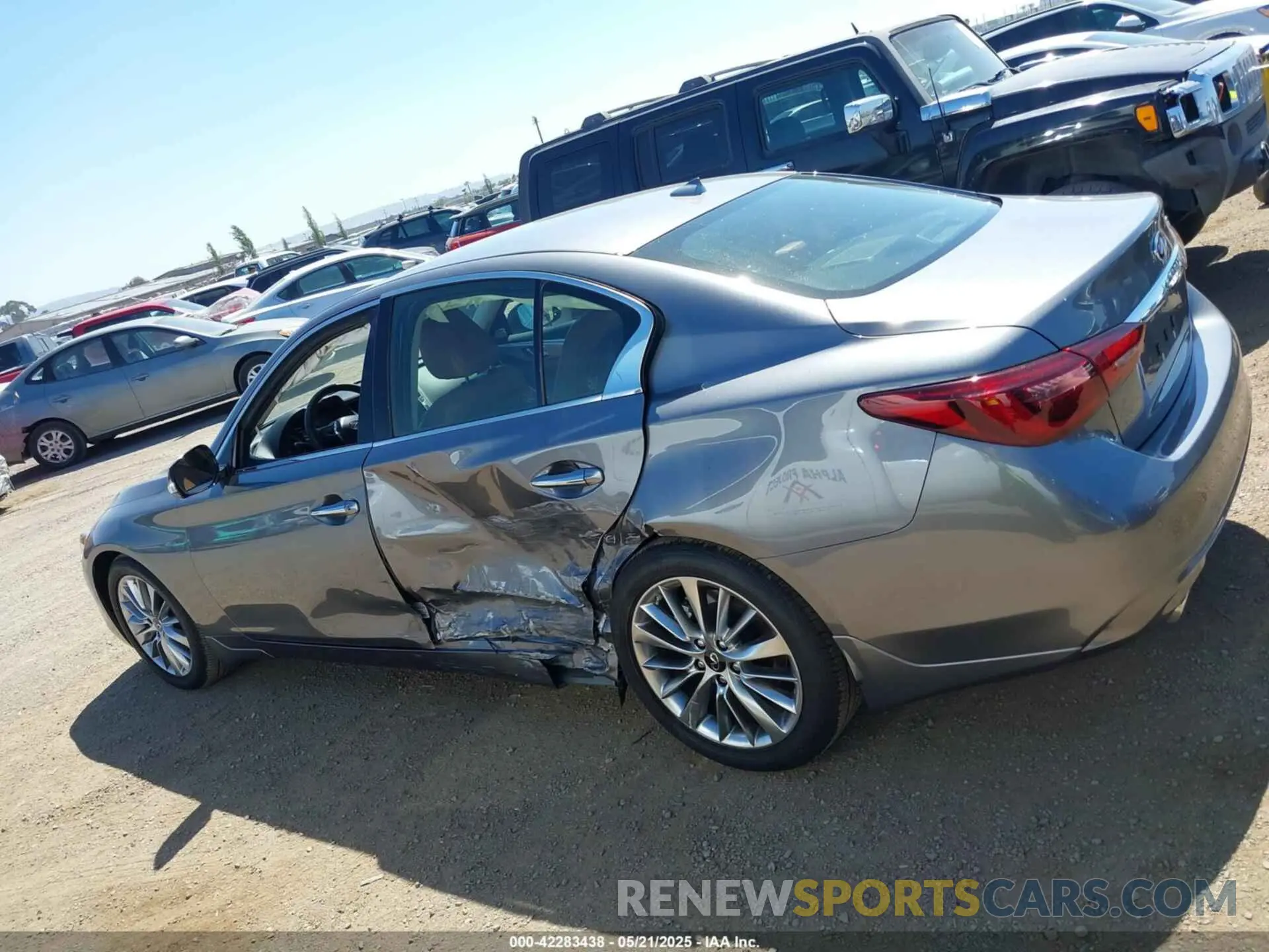 14 Photograph of a damaged car JN1EV7BP3RM601616 INFINITI Q50 2024
