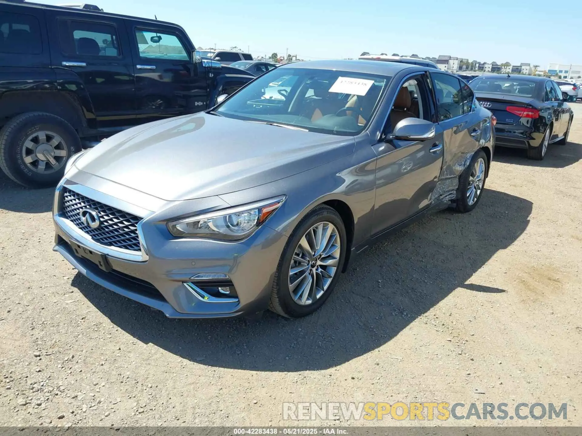 2 Photograph of a damaged car JN1EV7BP3RM601616 INFINITI Q50 2024