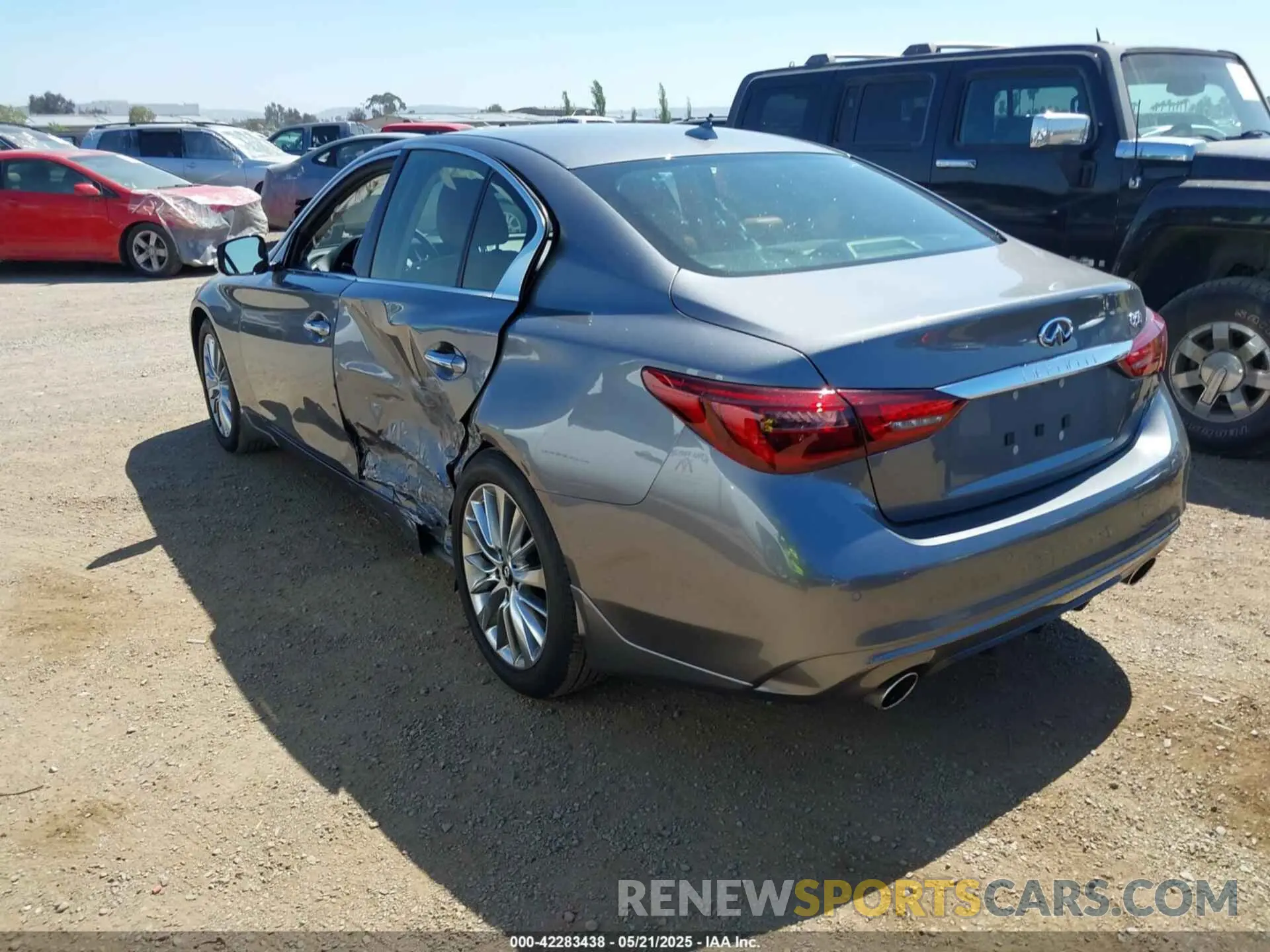 3 Photograph of a damaged car JN1EV7BP3RM601616 INFINITI Q50 2024