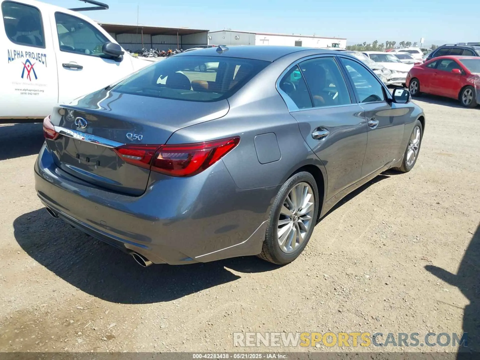 4 Photograph of a damaged car JN1EV7BP3RM601616 INFINITI Q50 2024