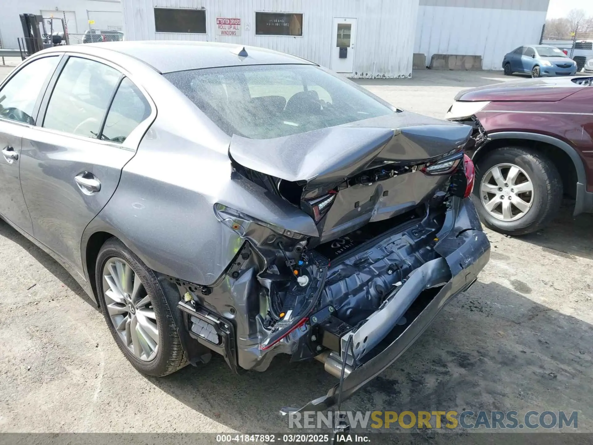 6 Photograph of a damaged car JN1EV7BP6RM601271 INFINITI Q50 2024