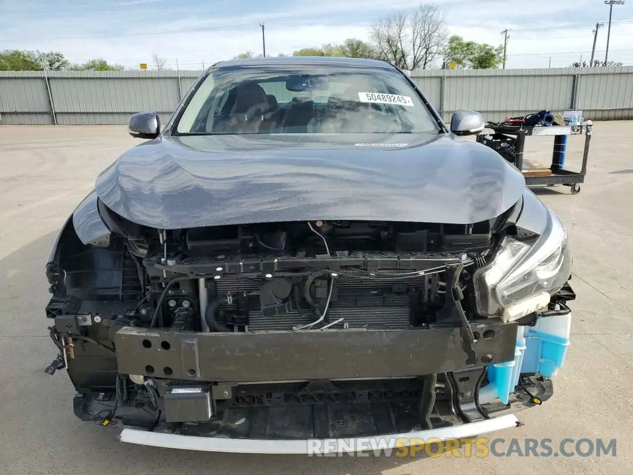 5 Photograph of a damaged car JN1EV7BP8RM600834 INFINITI Q50 2024