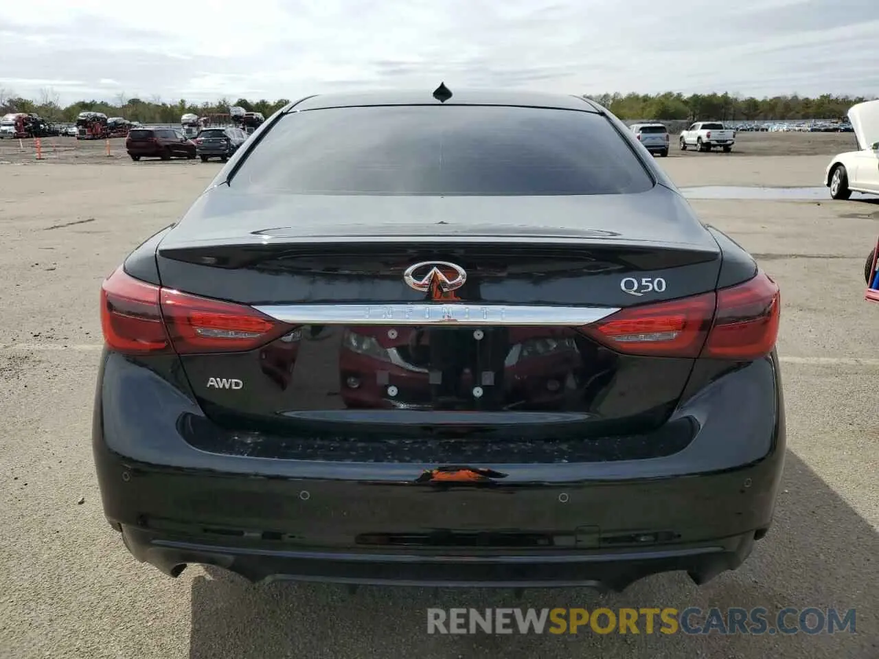6 Photograph of a damaged car JN1EV7BR6RM630450 INFINITI Q50 2024
