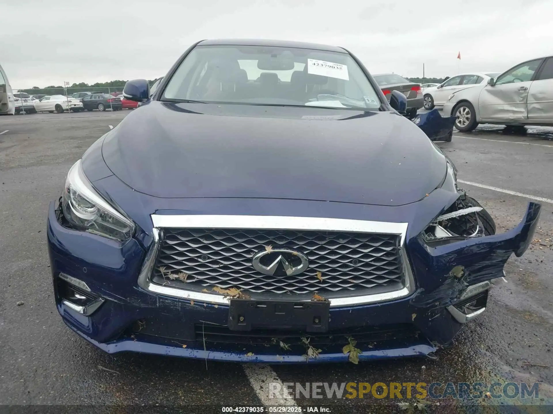 12 Photograph of a damaged car JN1EV7BR7RM631669 INFINITI Q50 2024