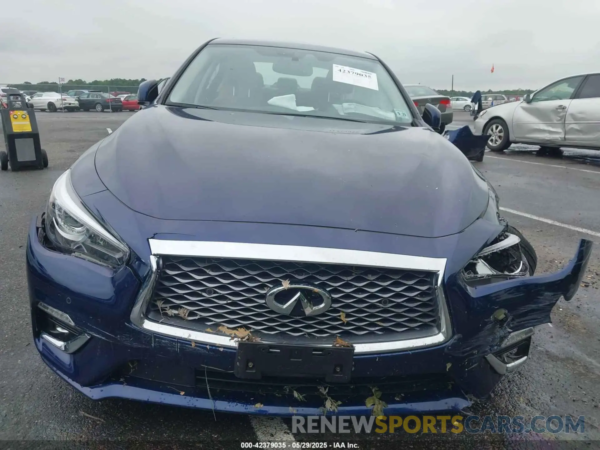 6 Photograph of a damaged car JN1EV7BR7RM631669 INFINITI Q50 2024