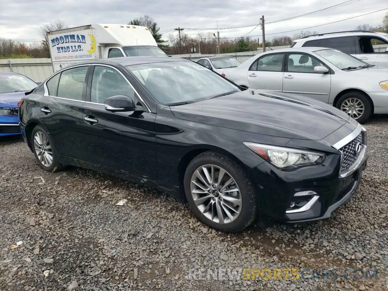 4 Photograph of a damaged car JN1EV7BR8RM630482 INFINITI Q50 2024