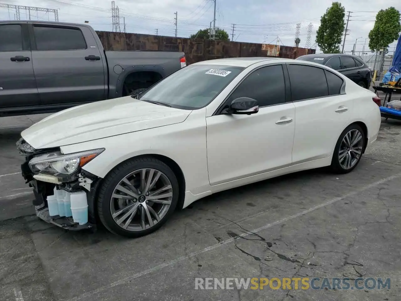 1 Photograph of a damaged car JN1EV7CP6RM600684 INFINITI Q50 2024
