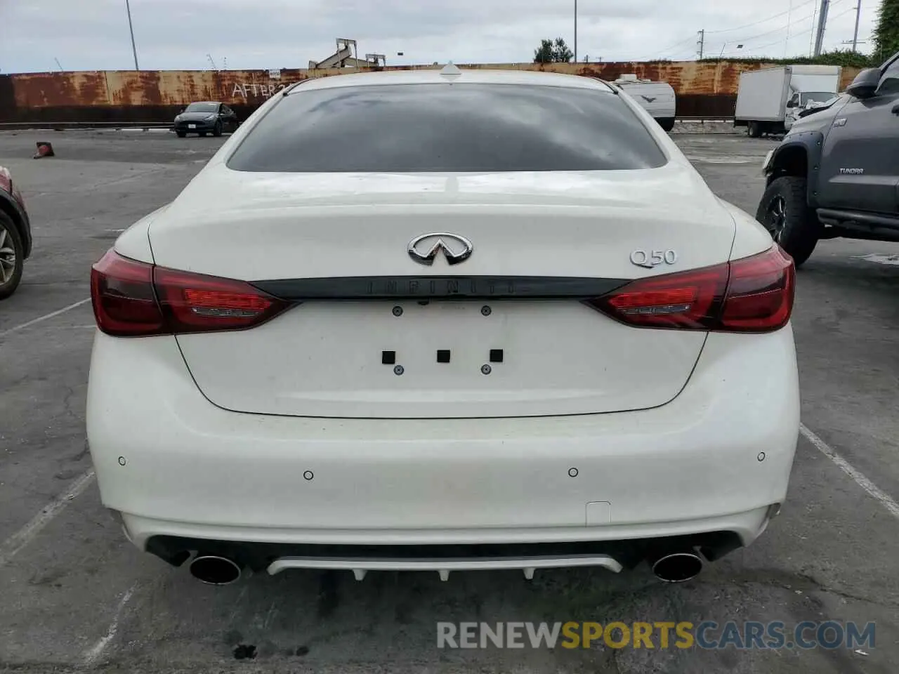 6 Photograph of a damaged car JN1EV7CP6RM600684 INFINITI Q50 2024