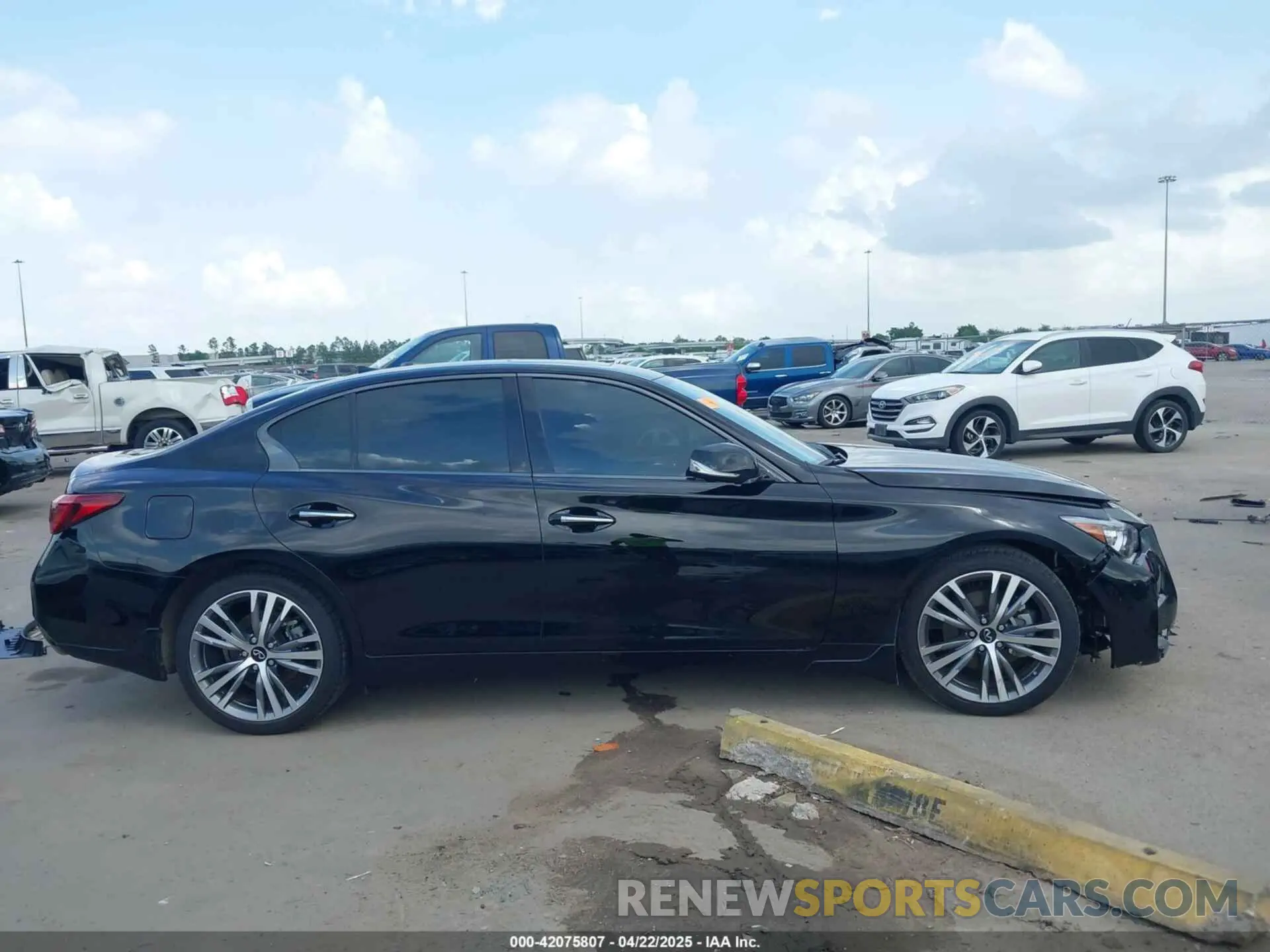 13 Photograph of a damaged car JN1EV7CP7RM600256 INFINITI Q50 2024