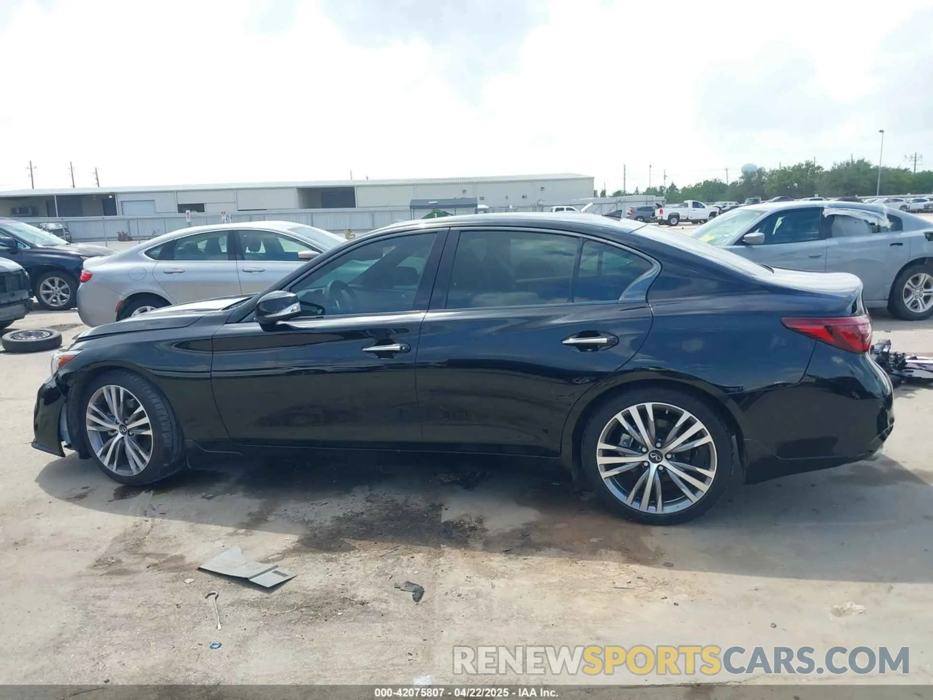 14 Photograph of a damaged car JN1EV7CP7RM600256 INFINITI Q50 2024