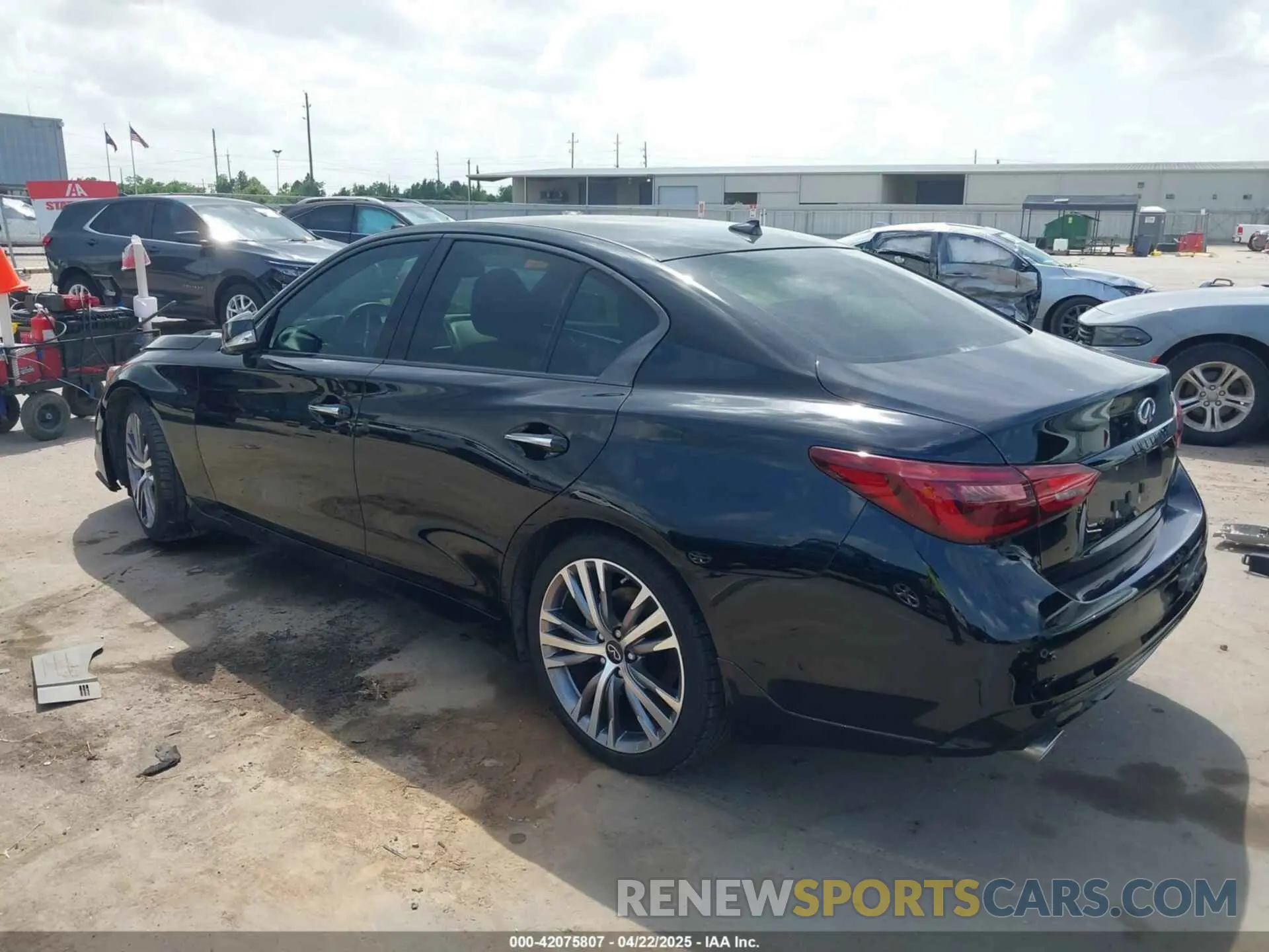 3 Photograph of a damaged car JN1EV7CP7RM600256 INFINITI Q50 2024