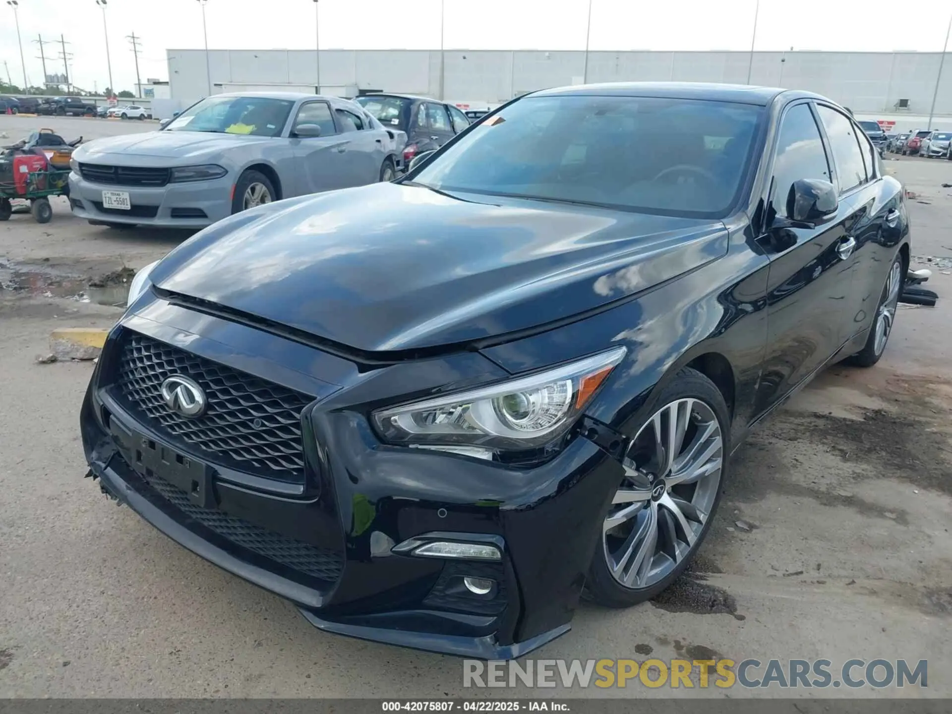 6 Photograph of a damaged car JN1EV7CP7RM600256 INFINITI Q50 2024
