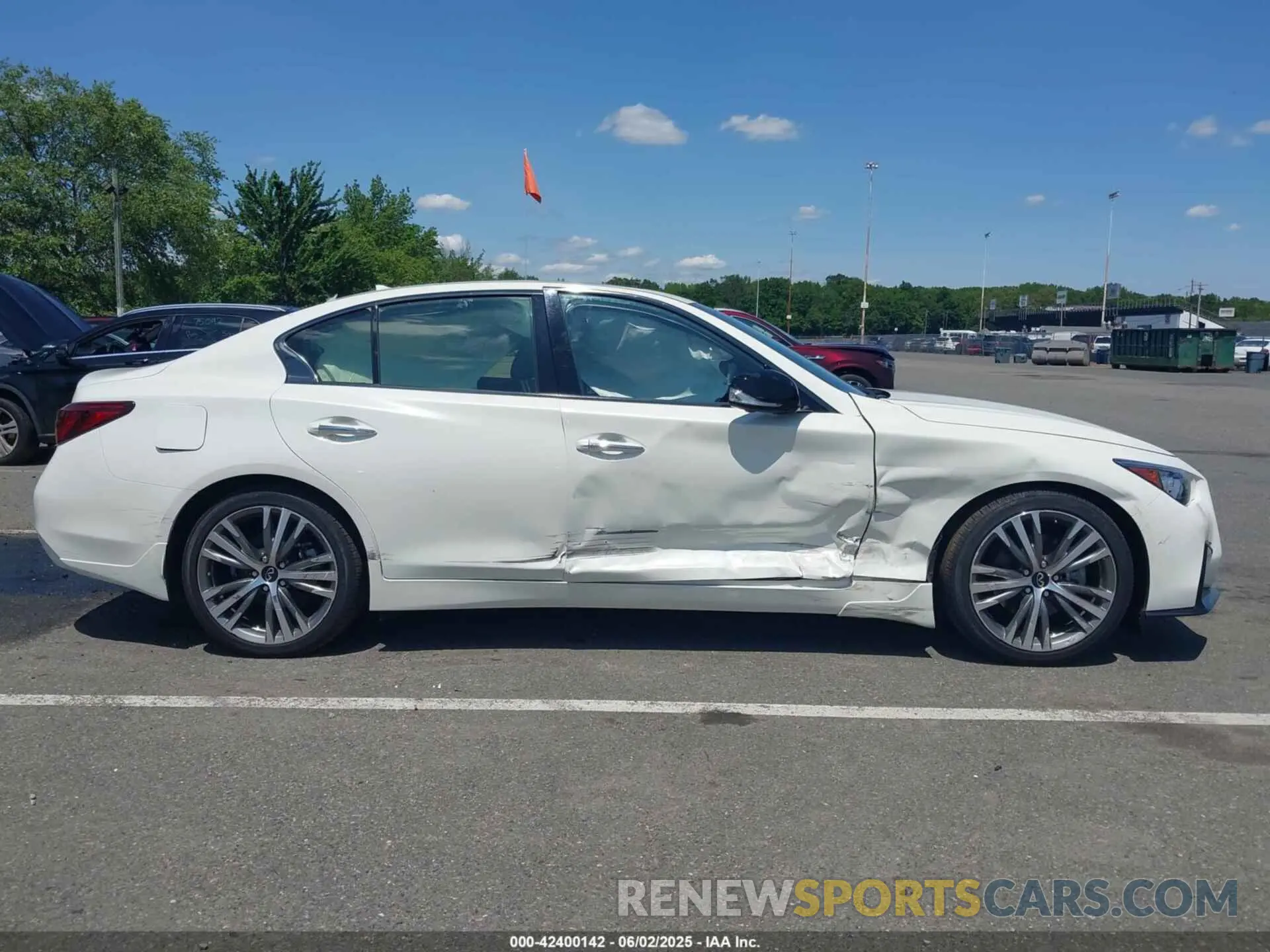 13 Photograph of a damaged car JN1EV7CR1RM630029 INFINITI Q50 2024