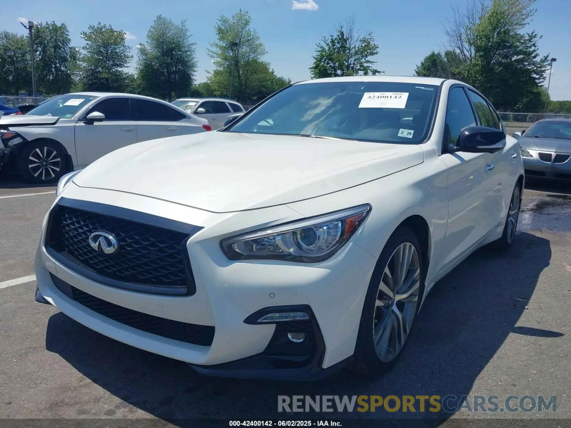 2 Photograph of a damaged car JN1EV7CR1RM630029 INFINITI Q50 2024