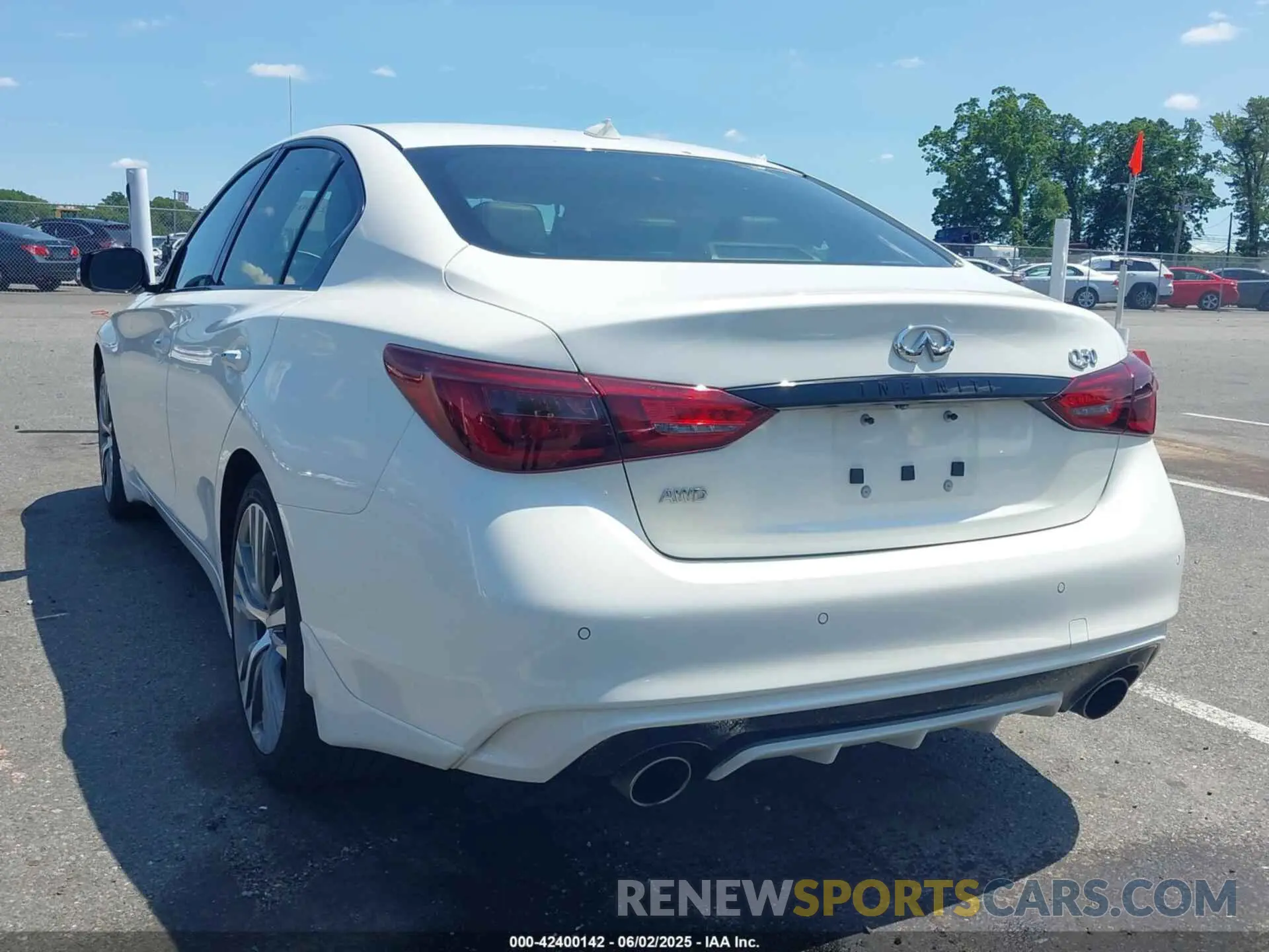3 Photograph of a damaged car JN1EV7CR1RM630029 INFINITI Q50 2024