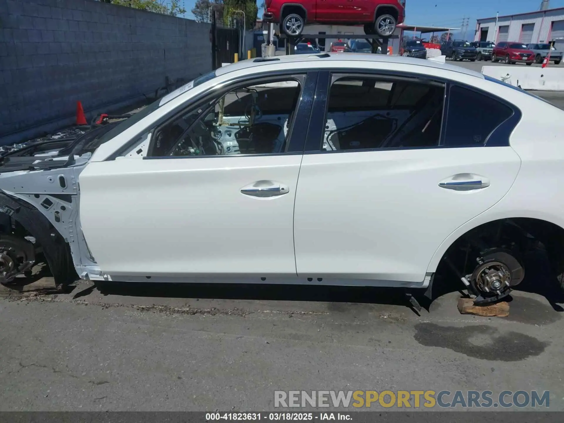 13 Photograph of a damaged car JN1FV7DP5RM660538 INFINITI Q50 2024