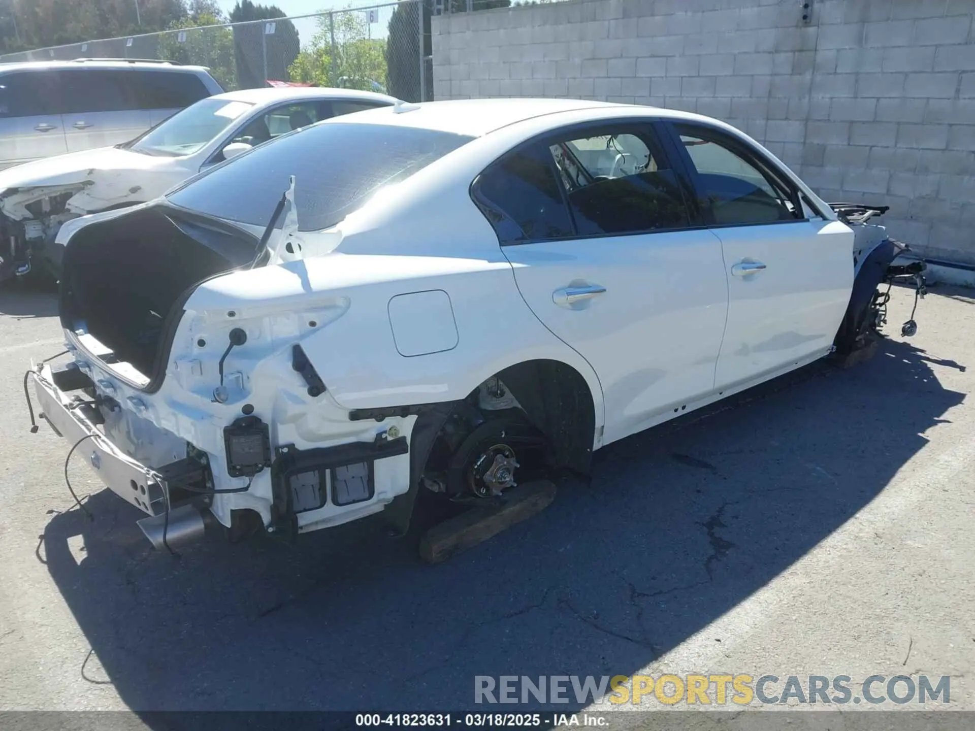 4 Photograph of a damaged car JN1FV7DP5RM660538 INFINITI Q50 2024