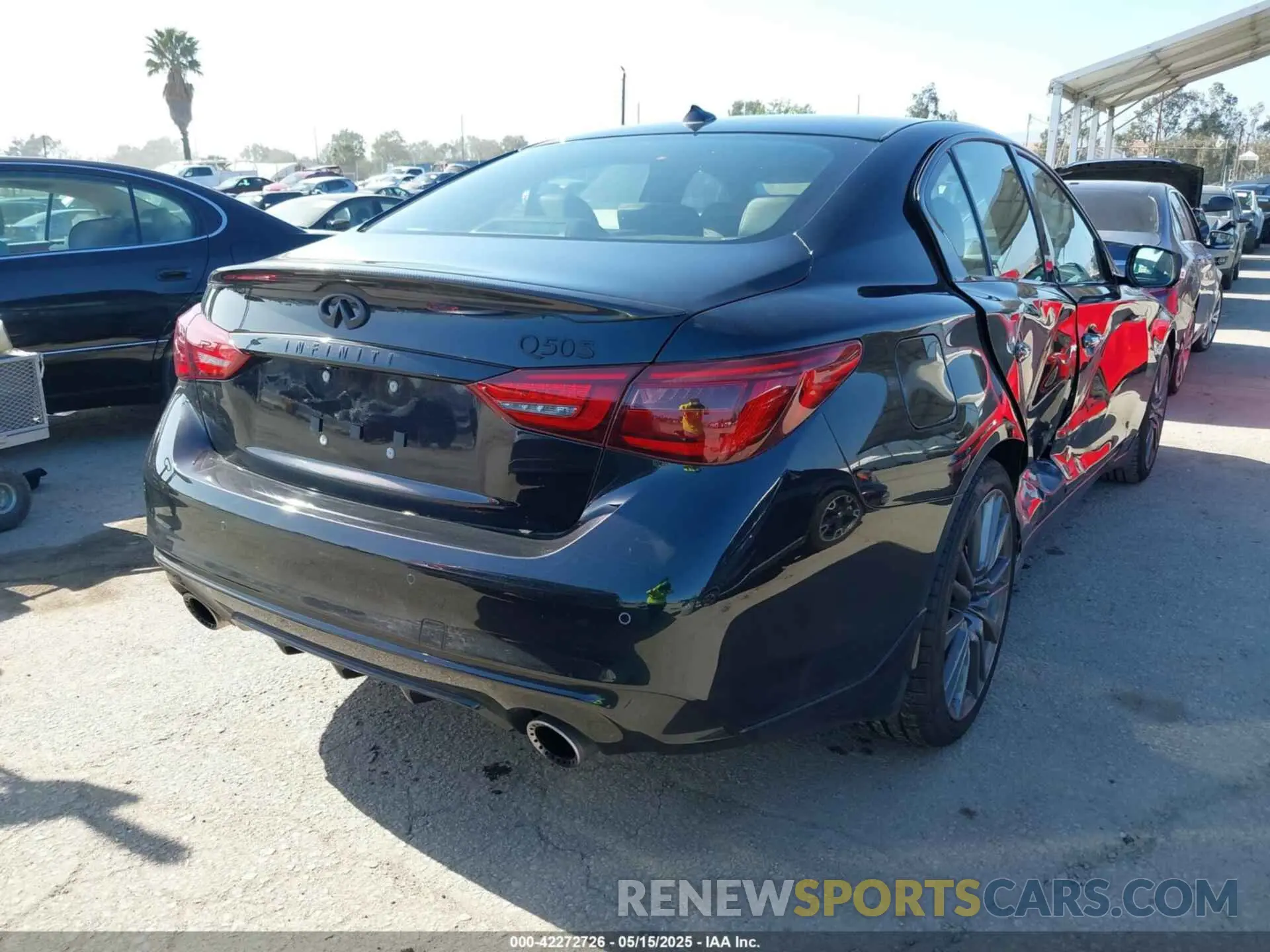 4 Photograph of a damaged car JN1FV7DP6RM660306 INFINITI Q50 2024