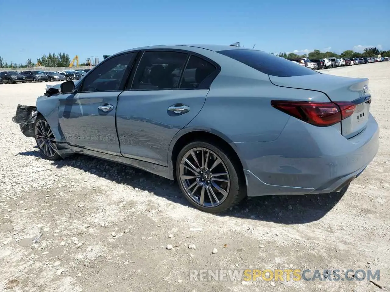 2 Photograph of a damaged car JN1FV7DP7RM660055 INFINITI Q50 2024