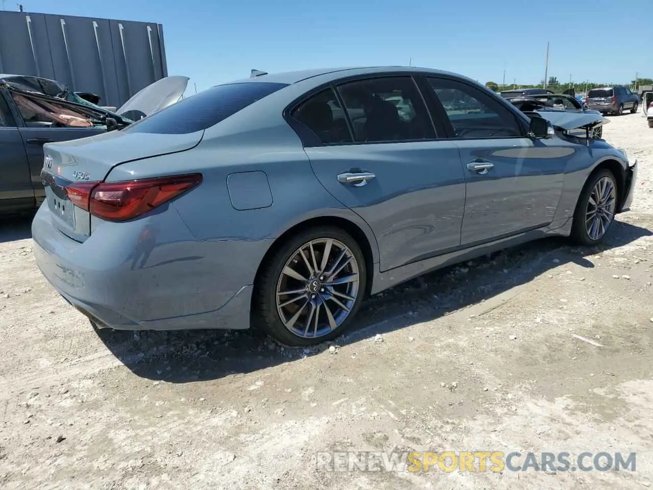 3 Photograph of a damaged car JN1FV7DP7RM660055 INFINITI Q50 2024