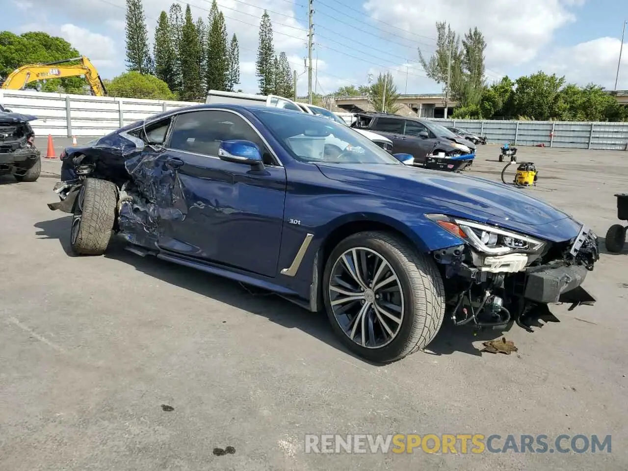4 Photograph of a damaged car JN1EV7EK3KM231094 INFINITI Q60 2019