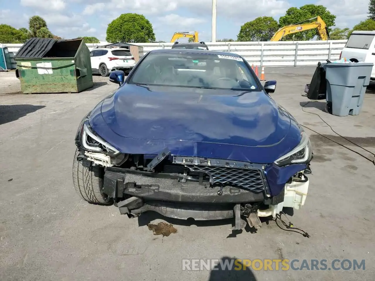 5 Photograph of a damaged car JN1EV7EK3KM231094 INFINITI Q60 2019